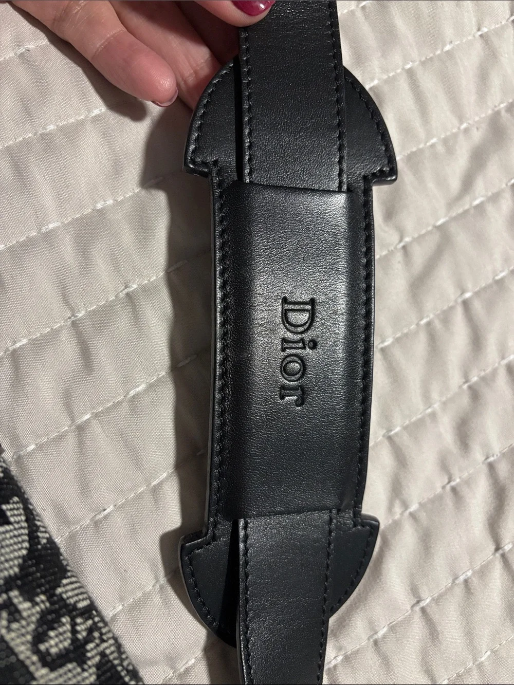 Christian DIOR Vintage Trotter Shoulder Bag